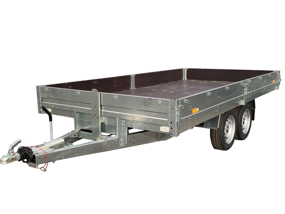 Прокат двухосного прицепа