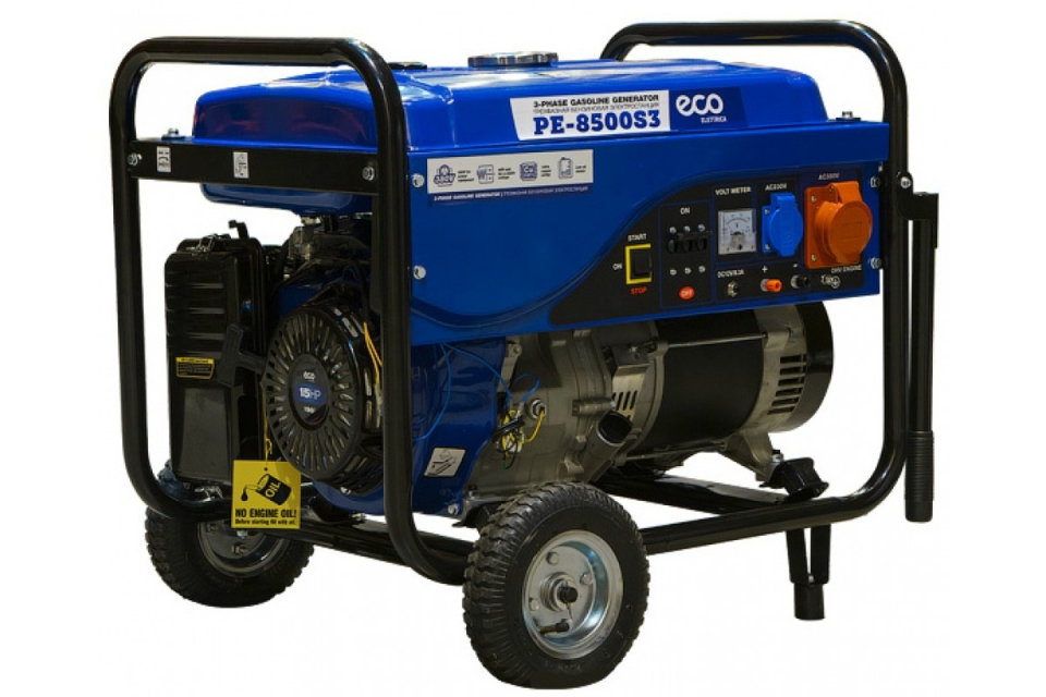 Прокат генератора трех фазного ECO PE-8501S3 6,5кВт